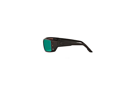 Costa Del Mar Permit Blackout/Green Mirror 580G Polarized 62 mm Sunglasses