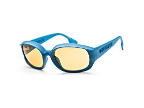 Burberry Men's Milton 56mm Blue Sunglasses