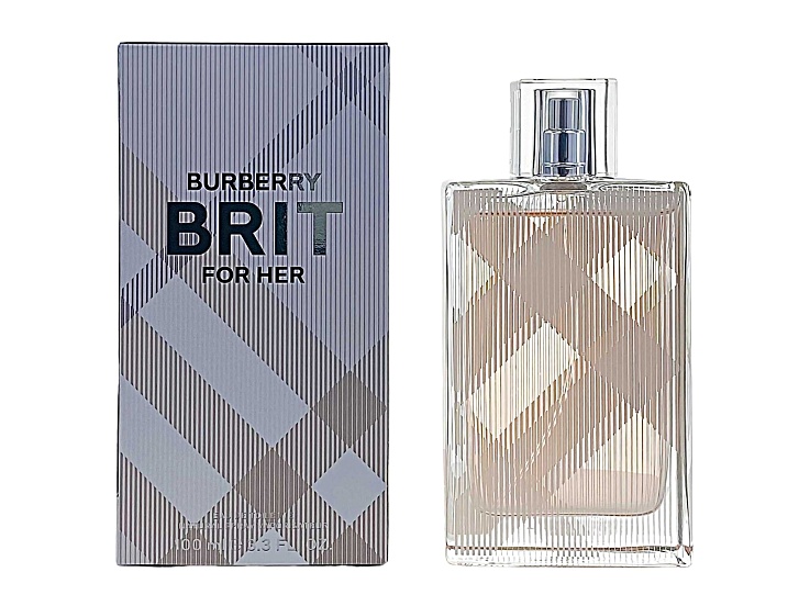 Brit Eau De Toilette Spray For Women By Burberry - 3.38 oz (100 ml