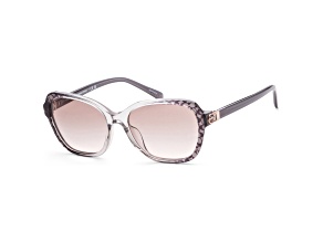 Coach Women's Fashion 56mm Grey Gradient Signature Sunglasses | HC8349U-57103B-56
