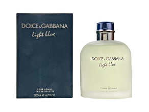 Light Blue Pour Homme Eau De Toilette Spray For Men By Dolce & Gabbana - 6.76 oz (200 ml)