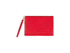 Shiraleah Blythe Zip Wristlet, Red
