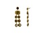 Off Park® Collection, Gold-Tone Two-Row Dangle Drop Champagne Crystal Earrings.