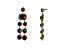 Off Park® Collection, Gold-Tone Two-Row Dangle Drop AB Siam Red Crystal Earrings.