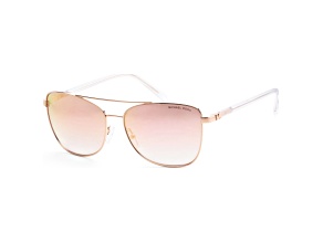 Michael Kors Women's Stratton 59mm Rose Gold Sunglasses