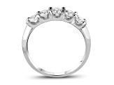 1.00ctw Diamond Wedding Band Ring in 14k White Gold