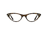 Leopard Cat Eye Frame Reading Glasses. Strength 2.00