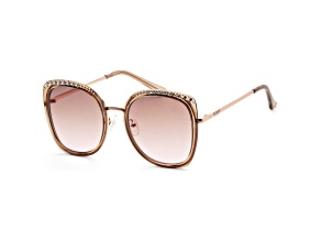 Guess Women's 56 mm Matte Light Brown Sunglasses