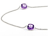 Multi-Gem 14k White Gold 34" Necklace 20.08ctw