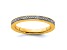 14K Yellow Gold Stackable Expressions Diamond Ring 0.096ctw