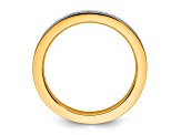 14K Yellow Gold Stackable Expressions Diamond Ring 0.096ctw