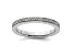 14K White Gold Stackable Expressions Diamond Ring 0.096ctw