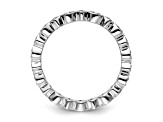 Sterling Silver Stackable Expressions Diamond Ring 0.077ctw