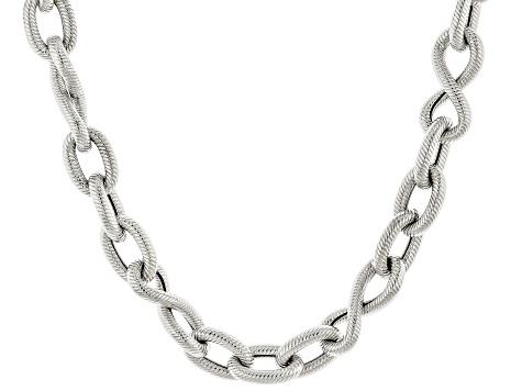 Judith Ripka 18K Yellow Gold Estate Diamond Fancy Link Necklace – Long's  Jewelers