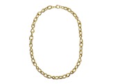 Judith Ripka 14k Gold Clad Infinity Link Necklace