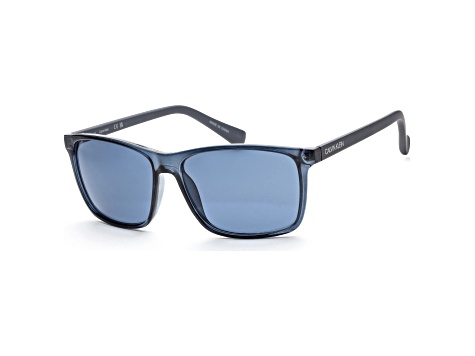 Calvin Klein Men's Fashion 58mm Navy Sunglasses | CK19568S-410
