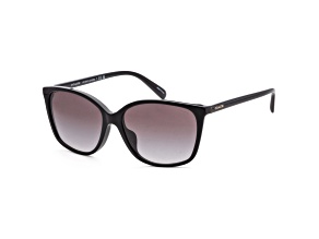 Coach Women's 57mm Black Sunglasses