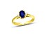 0.45cttw Sapphire and Diamond Ring set in 14k Yellow Gold