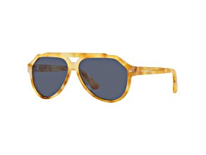 Dolce & Gabbana Men's 60mm Yellow Tortoise Sunglasses
