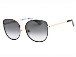 Kate Spade MARYAM Red Gold Cat Eye Frames / Brown Silver  display picture 1