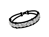 Howlite Stainless Steel Cable Bracelet