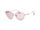 Burberry Women's Harper 58mm Silver Sunglasses | BE3144-100584-58