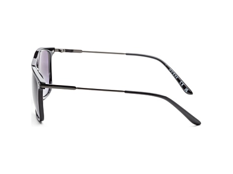 Guess Men's Fashion 56mm Shiny Black Sunglasses | GF0229-5601B