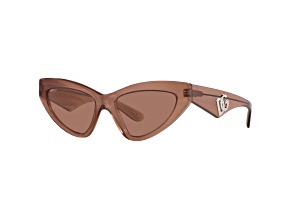 Dolce & Gabbana Women's Fashion 55mm Fleur Caramel Sunglasses|DG4439-3411-3-55