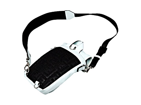 FENDI フェンディ　USB Fendi Fendiness Cyber Blue Nylon Buckle Mini Backpack
