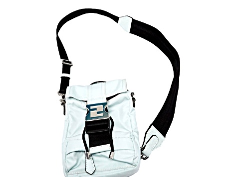 【FENDI】The Way crossbody backpack【ランク:A】 Fendi By The Way Backpack Leather with Crystals Mini Black