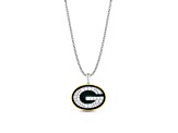 True Fans Green Bay Packers Pendant With 18" Chain