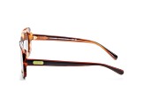 Coach Women's Fashion 56mm Pearlescent Amber Tortoise Sunglasses | HC8358F-571173