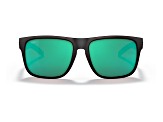 Costa Del Mar Spearo XL Matte Black/Green Mirror 580G Polarized 59 mm Sunglasses