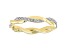 White Lab-Grown Diamond 14k Yellow Gold Eternity Band Ring 0.50ctw