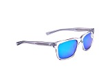 Costa Del Mar Light Gray Crystal/Blue Mirror 580G Polarized 55 mm Sunglasses