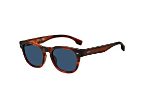 Hugo Boss Men's 51mm Brown Horn Sunglasses