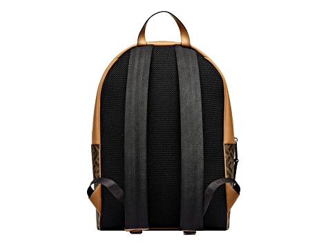 FENDI DIAGONAL FFファブリック＆黒革 ナイロン製 バックパック Fendi Diagonal FF Logo Men's Backpack - 17XYPA | JTV