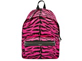 Saint Laurent Unisex Pink Zebra City Backpack