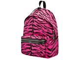 Saint Laurent Unisex Pink Zebra City Backpack