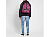 Saint Laurent Unisex Pink Zebra City Backpack
