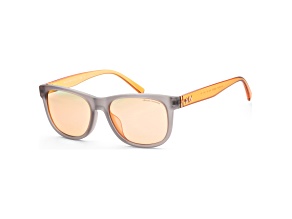 Armani Exchange Men's Fashion 56mm Matte Opaline Gray Sunglasses|AX4103SF-8328F6