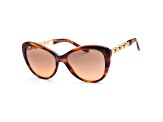 Ralph Lauren Men's Fashion 56mm Striped Havana Sunglasses | RL8184-500718-56