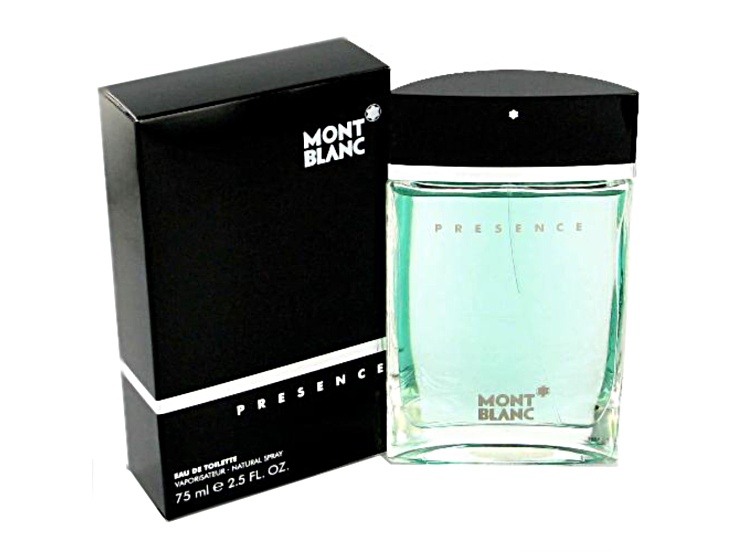 Presence Eau De Toilette Spray For Men By Mont Blanc - 2.53 oz (75 ml)