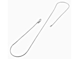 Sterling Silver Italian 0.85MM Magic Snake Chain Necklace