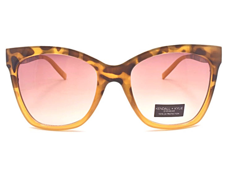 Kendall + Kylie Light Brown Tortoise Frame/ Brown Gradient  display picture 3