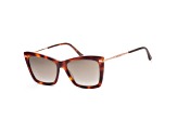 Jimmy Choo Women's 56mm Dark Havana Sunglasses | SADYS-0086-HA