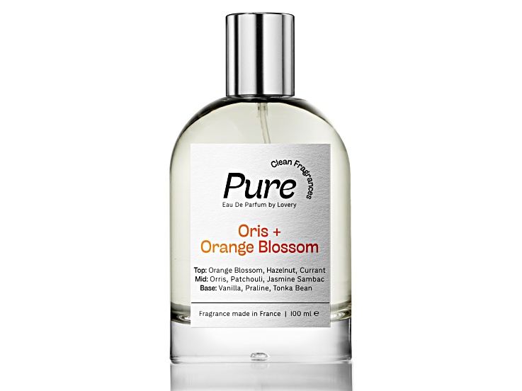 Lovery Pure Oris & Orange Blossom Eau de Parfum Spray - 3.38 oz (100 ml)