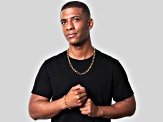 Invicta Jewelry Men's Beveled Edge Large Oval Link Yellow Steel Chain Necklace (10mm) - 24"