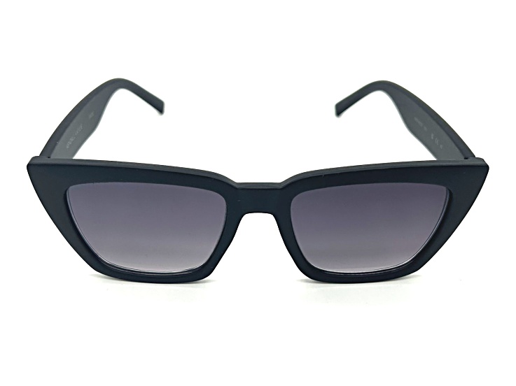 Kendall + Kylie Black Matte Frame/ Gray Gradient Lenses 