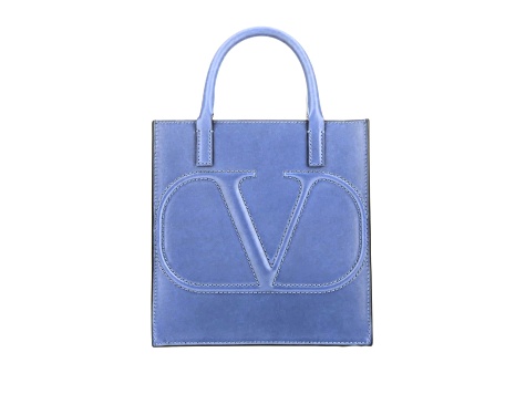 VALENTINO GARAVANI バッグ Valentino Garavani VLogo Walk Mini Crossbody Tote Bag Blue